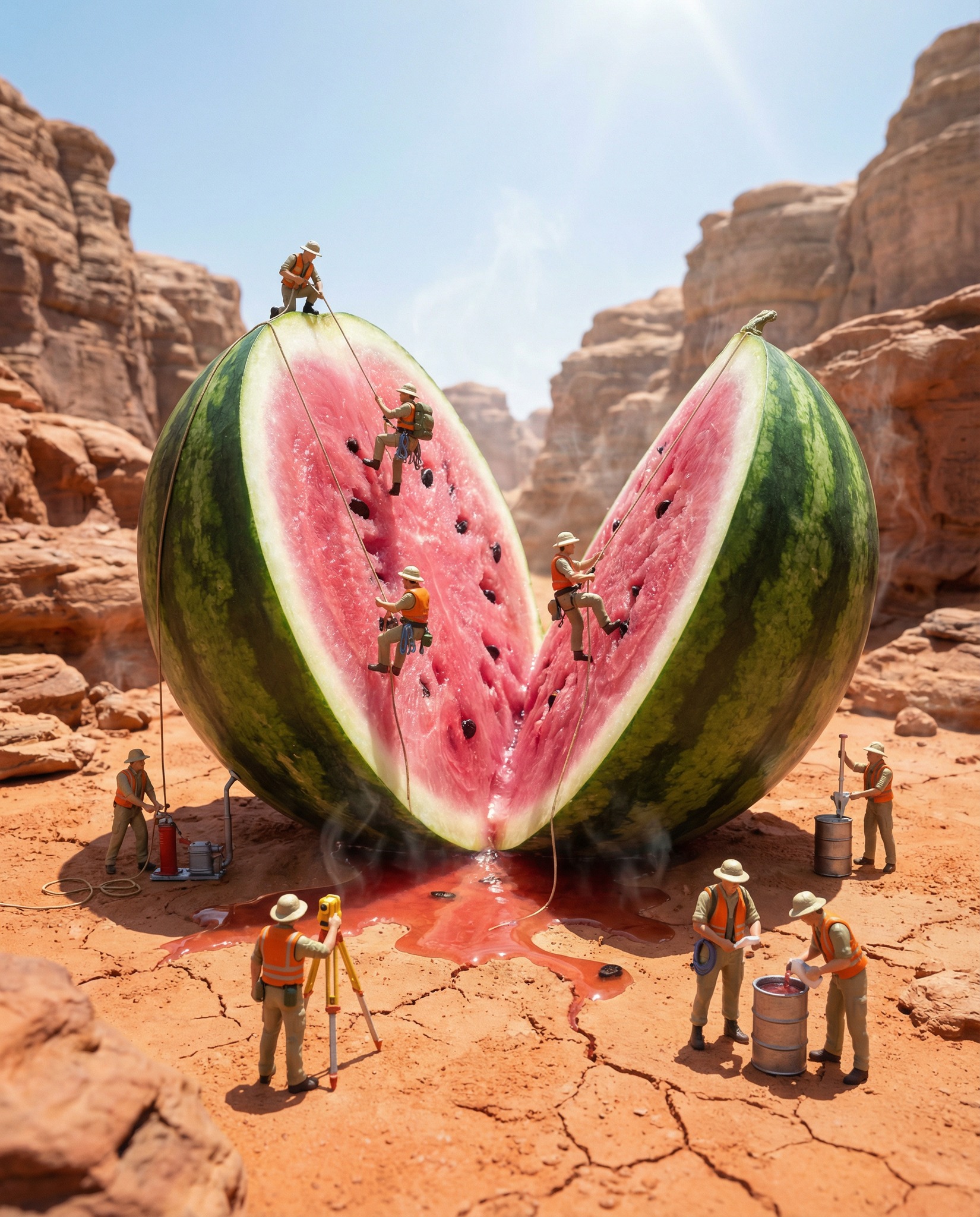 Miniature Fruit World Prompt Nano Banana Pro Free